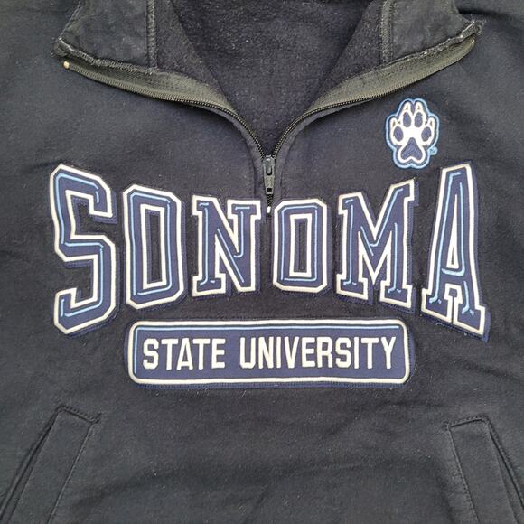 Champion Sweatshirt S/M 19x23 Baggy Cropped - Picture 11 of 13